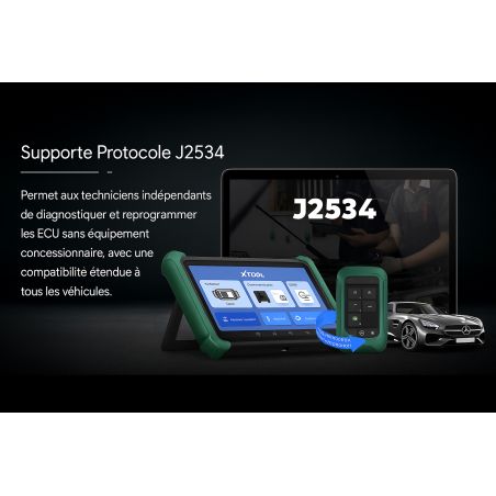 XTOOL PRODIGY | Sistema di diagnosi intelligente di fascia alta | Compatibile con Tesla, veicoli a benzina e ibridi XTOOL PRODIGY | Sistema di diagnosi intelligente di fascia alta | Compatibile con Tesla, veicoli a benzina e ibridi