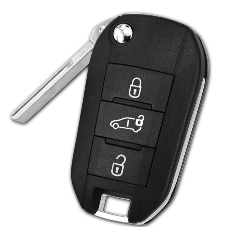 copy of PCD-CIR101 - Télécommande Compatible Mains Libres Peugeot - Citroen - DS ID4A / 433 FSK / HU83 / Boutons Coffre