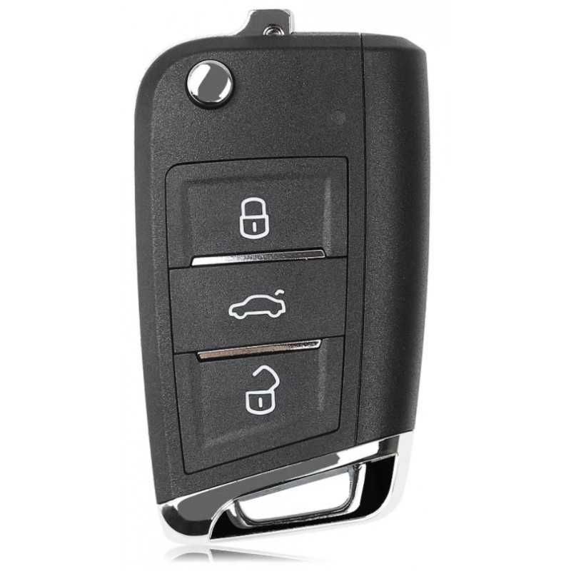 XSMQB1EN Clé Télécommande de voiture Universelle XHORSE compatible Multimarques style MQB/VAG™ | XHS-04