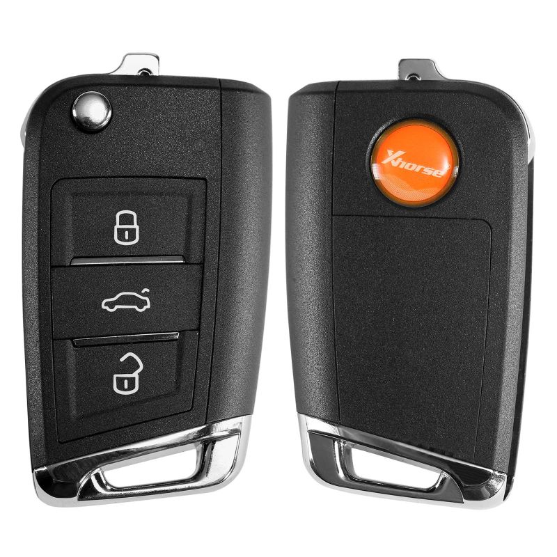 XSMQB1EN Llave de Coche con Mando a Distancia Universal XHORSE Compatible con Varias Marcas Estilo MQB/VAG™