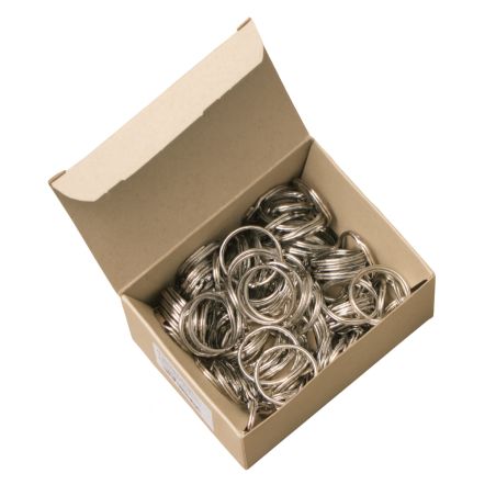 Schlüsselringe mit Ø 18 mm | Schachtel mit 100 Stück