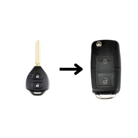 TR33 - Telecommande Auris Corolla Yaris (2010-2012) Sans keyless TR33 - Telecommande Auris Corolla Yaris (2010-2012) Sans keyless