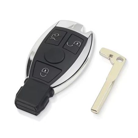 Clé télécommande MER-CIR7 pour Mercedes-Benz™ FBS3 (2011–2020), 3 boutons IR, fréquence 315–433 MHz, entièrement compatible avec