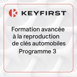 Formation avancée à la reproduction de clés automobiles – Programme 3