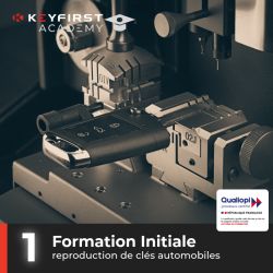 Formazione iniziale riproduzione chiavi auto – Programma 1 | Keyfirst