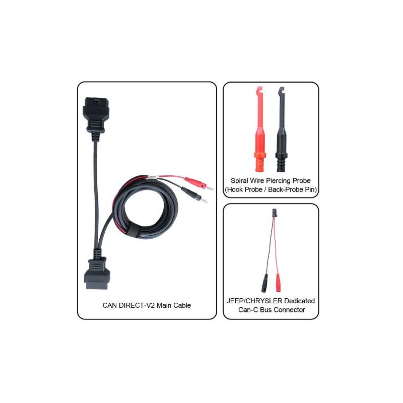 OBDSTAR Cable | CAN DIRECT-V2 | Direct CAN Bus Access Module for Proximity Key Programming and Gateway Bypass | OBDS-033