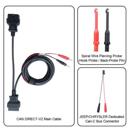 Cavo OBDSTAR | CAN DIRECT-V2 | Modulo di accesso diretto al bus CAN per la programmazione delle chiavi Proximity e bypass Gatewa