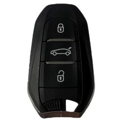 PCD-CIR309 - Llave adaptable Manos libres Keyfirst compatible para Peugeot 308 de 2019 a 2022, 3 botones (maletero) IM3A